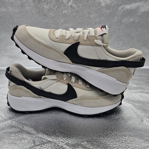 Nike Women's Waffle Debut Sneakers Beige Size 6.5 DH9523-102 Athletic Comfort - Picture 6 of 8